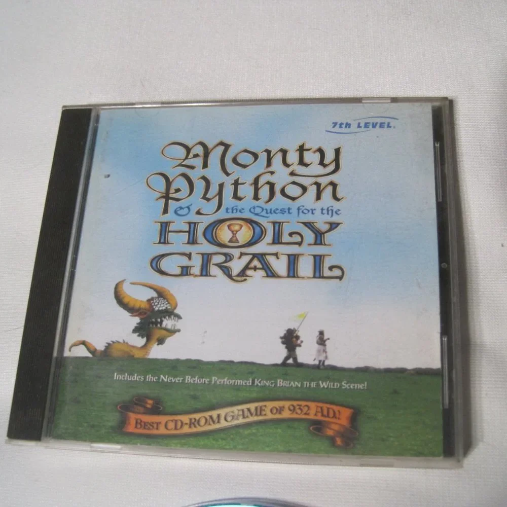 Monty Python the Quest for the Holy Grail 7th Level CD- Rom PC Game (Windows 95)